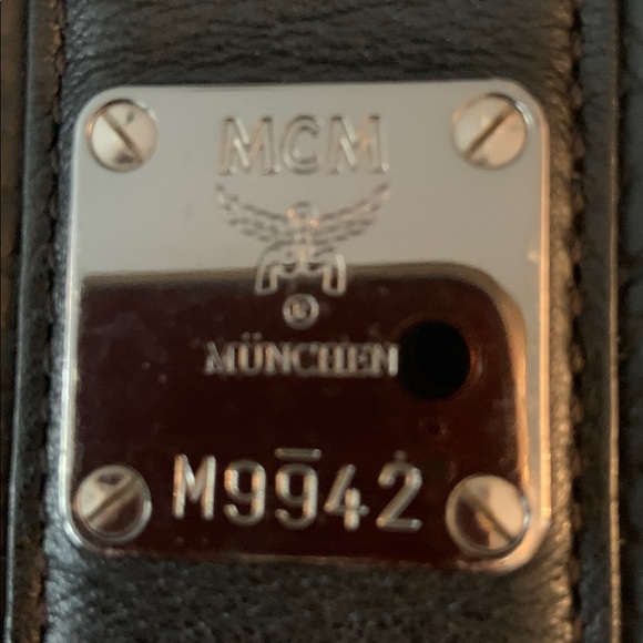 MCM bag 11” X 8”. - Picture 6 of 10